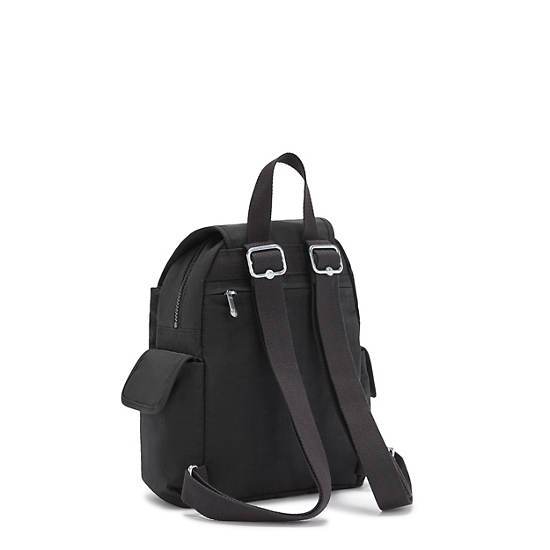 Kipling City Pack Mini Backpacks Black Noir | AU 1485XY